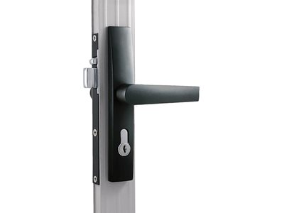 Product image of hinged barrier door lock