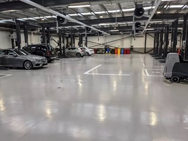 The project required a tough, durable and trafficable flooring solution that would stand up to chemicals.