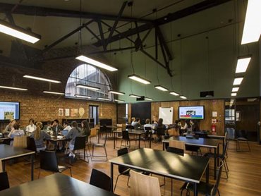 Learning space at Albert Park College