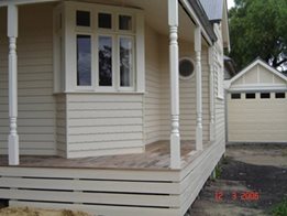 ​Custom V Notch Weatherboard from Healy’s Building Services