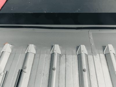 Tuffmesh Emberguard Grey Roof Close Up