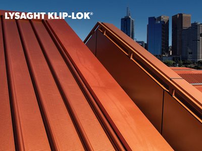 LYSAGHT Klip-Lok Red Roofing