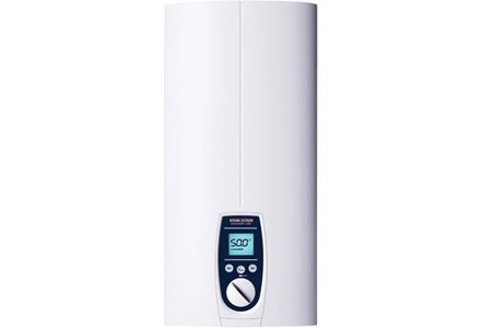 3 phase electric instantaneous water heaters: DEL 18 AU and DEL 27 AU