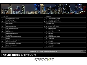 Sprocket Digital Building Directories the Architects Choice l jpg