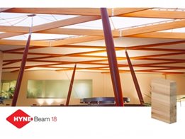 Light Coloured Laminated Timber Beams for Residential and Commercial Applications