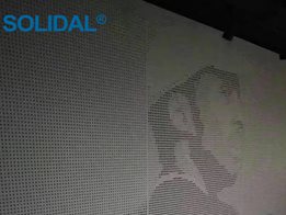 SOLIDAL® Perforated® Artwork Solid Aluminium (Non-combustible)