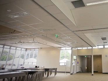 Plasterboard products used in the fitout included GTEK Wall and Ceiling, GTEK Curve and GTEK Wet Area Plasterboard