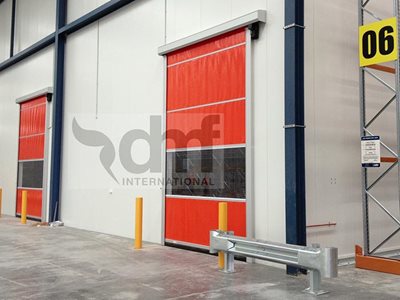 DMF Rapid Roller Doors in Factory