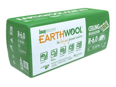 Knauff Insulation Earthwool Ceiling Batts Pack