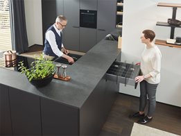 Peka Riverso: A unique drawer system that opens from both sides!