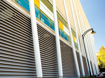 Arcadia Louvres Commercial Colourful Facade