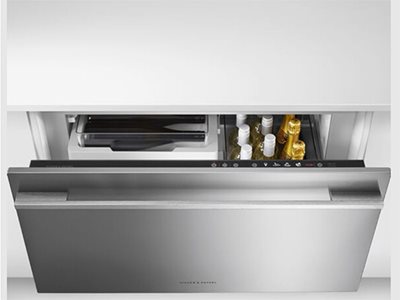 Fisher and Paykel Cool Drawer Open From Above
