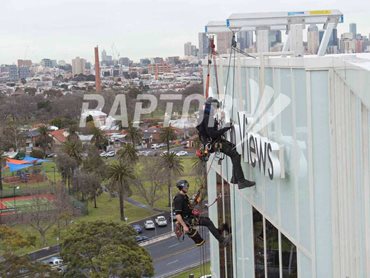 Two new RAPTOR davit systems were trialled on the Clifton Views project