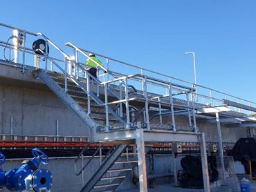 Moddex’s Tuffrail delivers AS 1657.2018 and NZS 1657.1992 compliant protection for workers across mezzanines, stairs, service platforms, walkways and fall edges