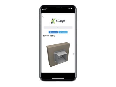 Kilargo AutoCAD Revit Selector App Product Image Detail on Iphone