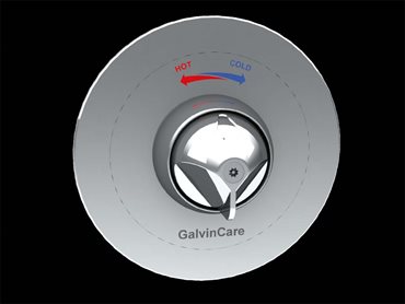 The GalvinCare Safe-Connect shower system minimises risk and offers a safe environment for both carers and patients. 