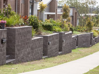 Retaining Wall And Decorative Garden Wall Systems Architecture