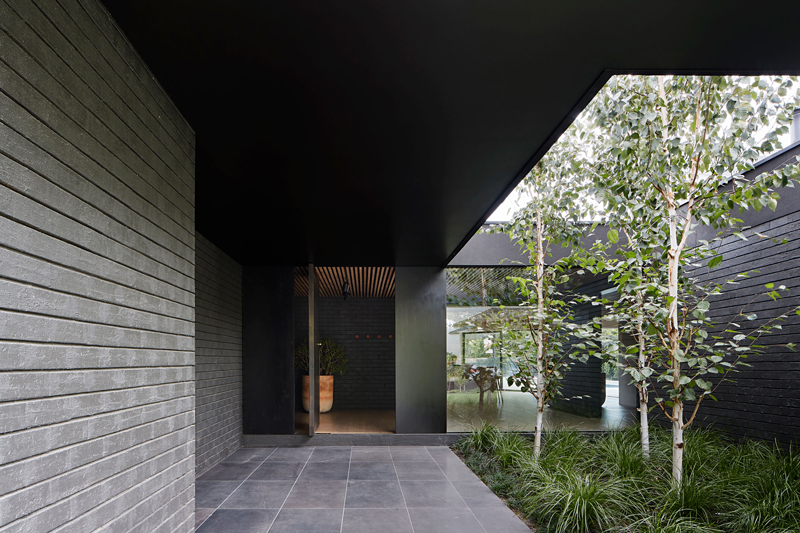 Central Park Road Residence courtyard