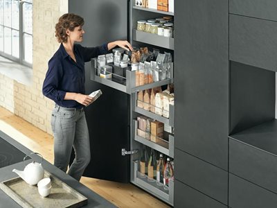Blum Space Tower Spacious Cabinet