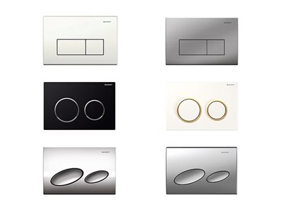 Geberit Solutions for Urban Bathrooms Flush Button