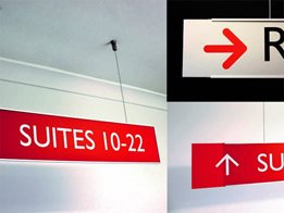 New, Flexible, Lightweight, Slimline sign system