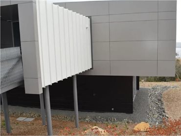 BGC Duracom facade fibre cement sheets are ideal for creating exterior cladding systems 