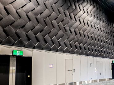 The basket weave pattern of the 3D Tiles honours the traditional Ngāi Tahu motif 