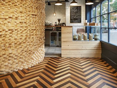Havwoods Italian Collection Notte Herringbone Mixed Cutters Yard BarberShop and Cafe