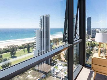 All 99 apartments at Koko Broadbeach feature a north-facing aspect with generous ocean views