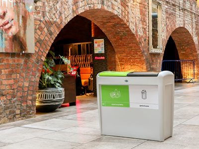 Nexus Evolution Duo with Dividers Recycling Street Walkway
