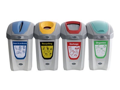 Nexus Bins Recycling Garbage Organics