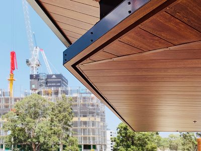 Soffit Alumate Ceiling Commercial Building