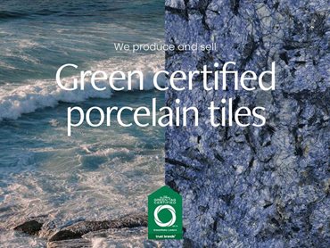Our green certified Kaolin tiles provide a broad range of affordable and accessible green materials