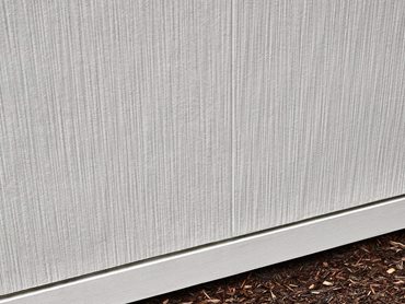 Hardie Brushed Concrete Cladding features an embedded texture that evokes the look and feel of softly-brushed concrete