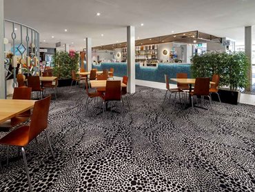 Oceanic Woven carpet in colour 735 Babel provided the perfect refresh for the new spaces 