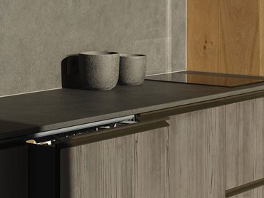 Fisher & Paykel appliances are at the heart of the Poliform kitchen