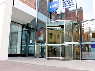 ANMF Melbourne Entrance Shot