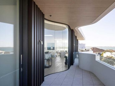 Spaces flow effortlessly between the luxurious indoors and the generously sized balconies