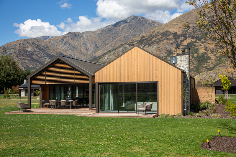 Queenstown Country Club timber house