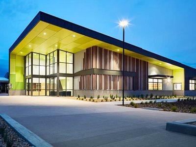 James Hardie ExoTec Cladding Facade Soffit Architect ClarkeHopkinsClarke Education Education