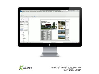 Kilargo AutoCAD Revit Selection Tool House Project on Mac Screen