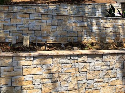Detailed product image of architectural masonry boundary wall