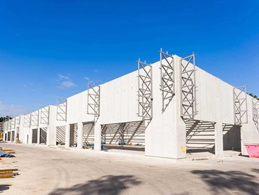 The 8.2-metre walls are amongst the tallest single-level walls that have been built out of AFS Logicwall 