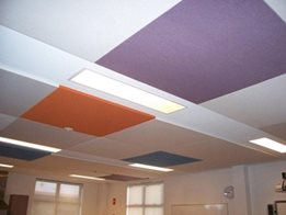 Fabric Covered Acoustic Panels by Sontext