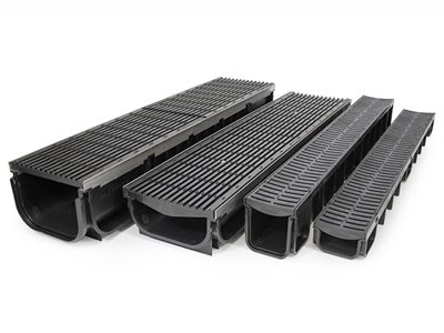 100 Percent Recycled Plastic Channel Drain