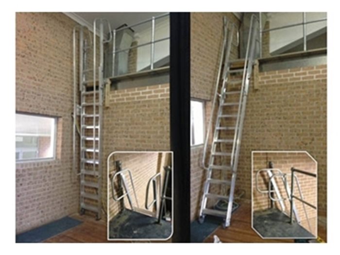 Pull-down Access Ladders by AM-BOSS Access Ladders