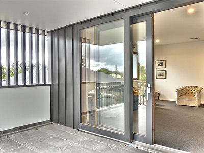 External Residential Lift Slide Doors Open