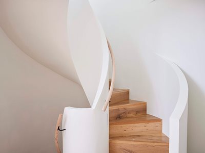 Gyprock Flexible Curved Staircase
