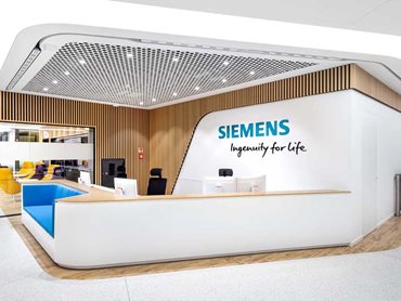 LOOP perforated metal ceiling was used in the open plan waiting areas as well as the reception