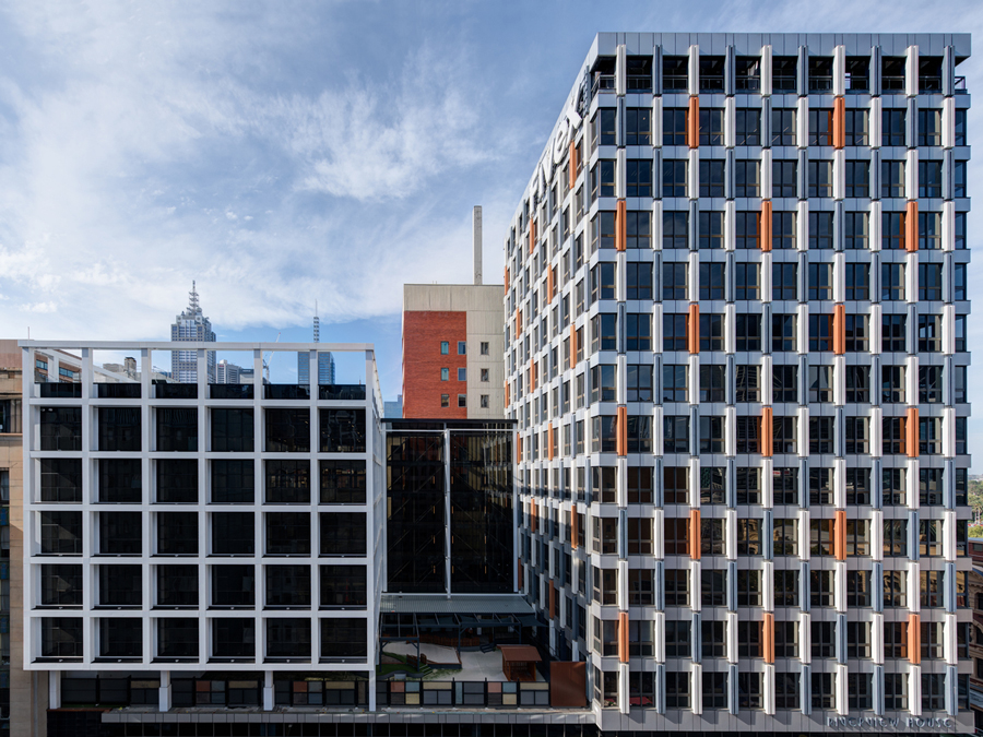 Innovative construction ‘New York’ style office exterior